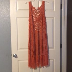 Umgee long knit vest